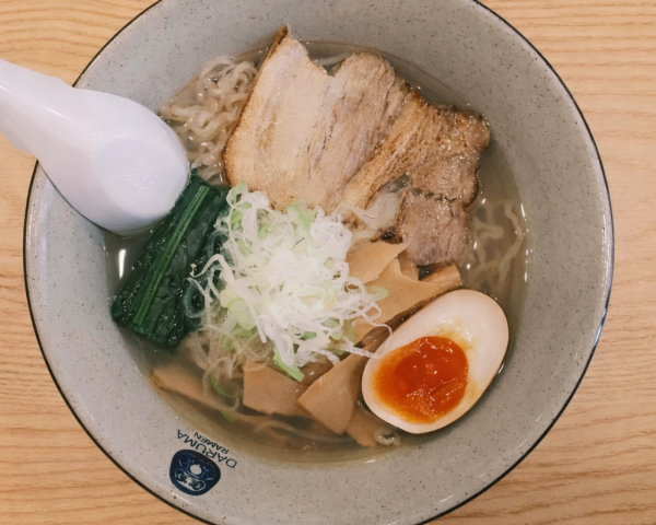 だるまらーめんの塩らーめん_キンマー